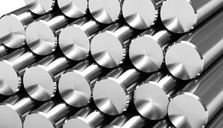 close up of steel tubes 