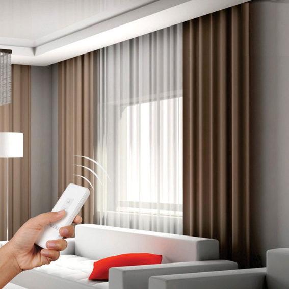 Automação de cortinas e persianas