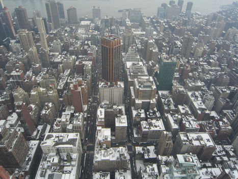 New York City skyline and landmarks featured in a family travel budget guide for Australians visiting New York.