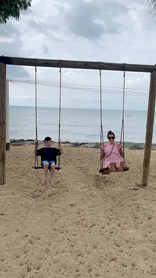 Sofitel Fiji Resort & Spa beach area on Denarau Island