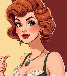 Brezzeta is a wonderfully mature lady with a theatrical stance.jpg