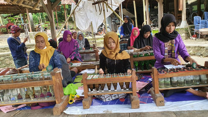 Bagus Buat Outbound Karyawan : Harmoni Gamelan Kaca Di Pacitan