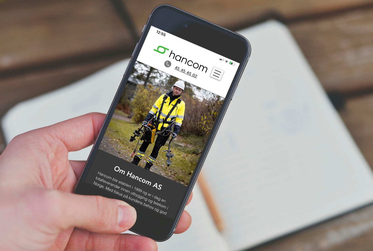 WEBWISE | Ny nettside til Hancom AS