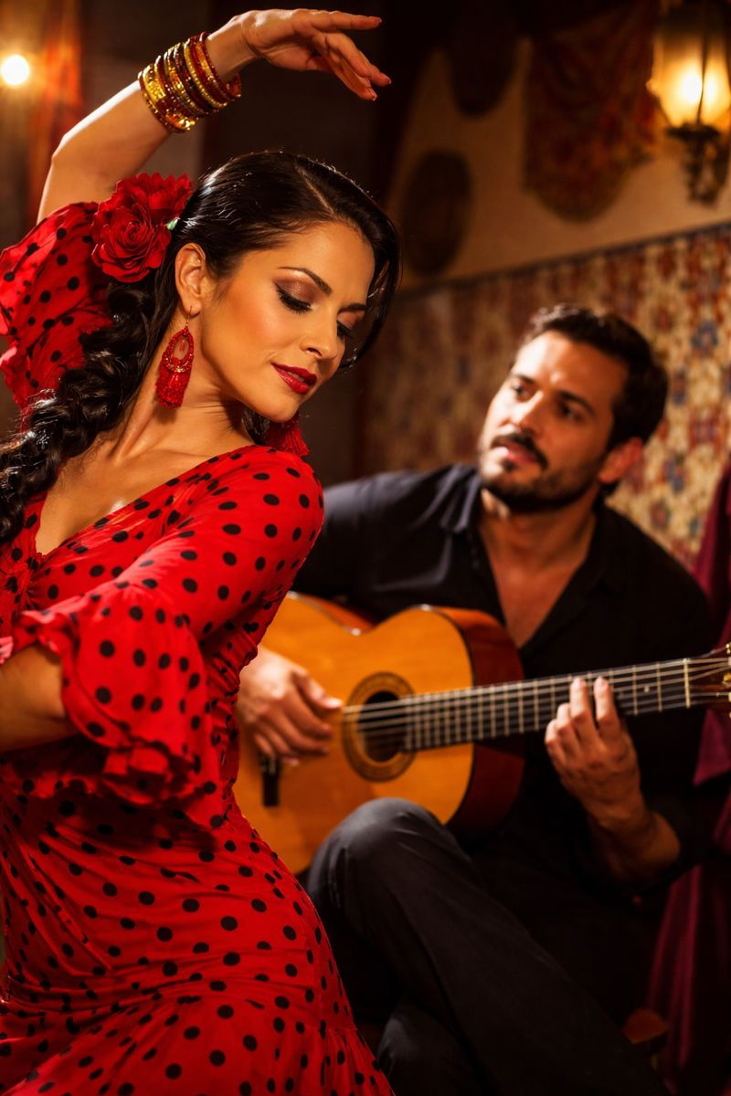 Performance at a Flamenco Peña