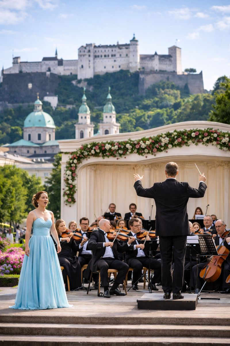 Classical Concert in Salzburg Garden