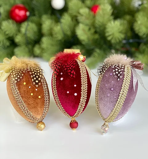 Nabor Elochnyh Igrushek Rajskie Ptichki Tildadeco