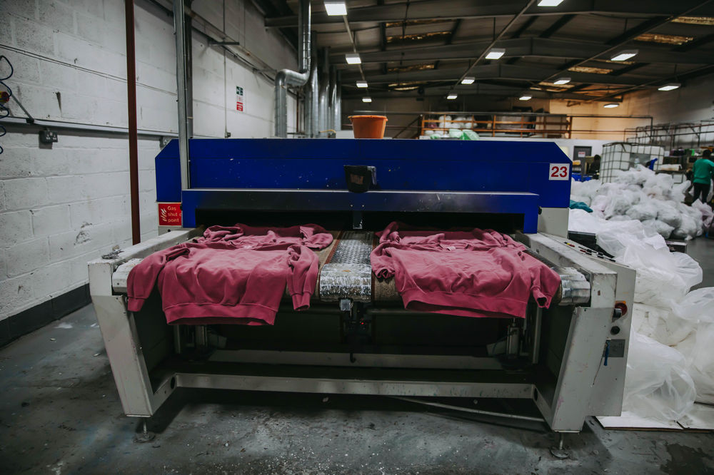 Exploring a UK dye house.