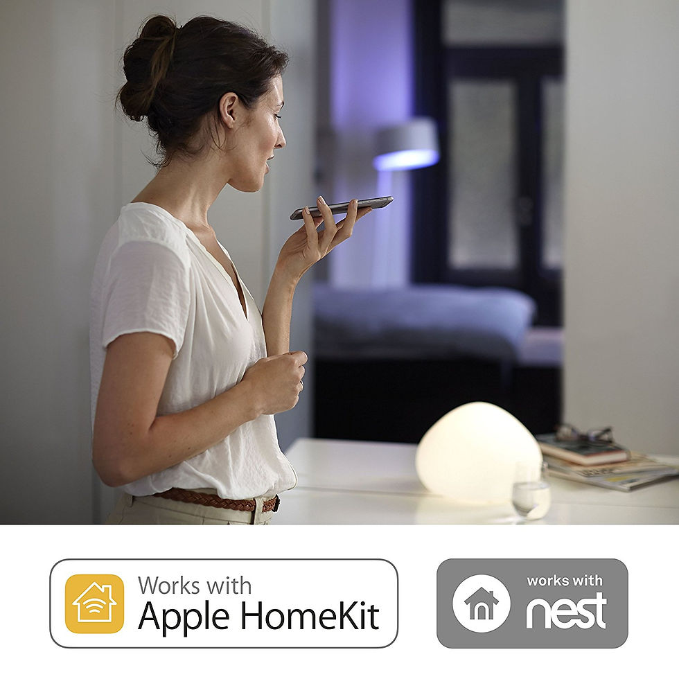 Thumbnail: Philips Hue White Ambiance Personal Wireless Lighting LED E27 Starter Kit