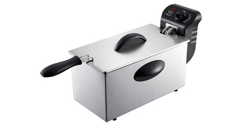 Cookworks Fryer Cookworks Stainless Steel Semi Professional Fryer With Removable Bowl ...