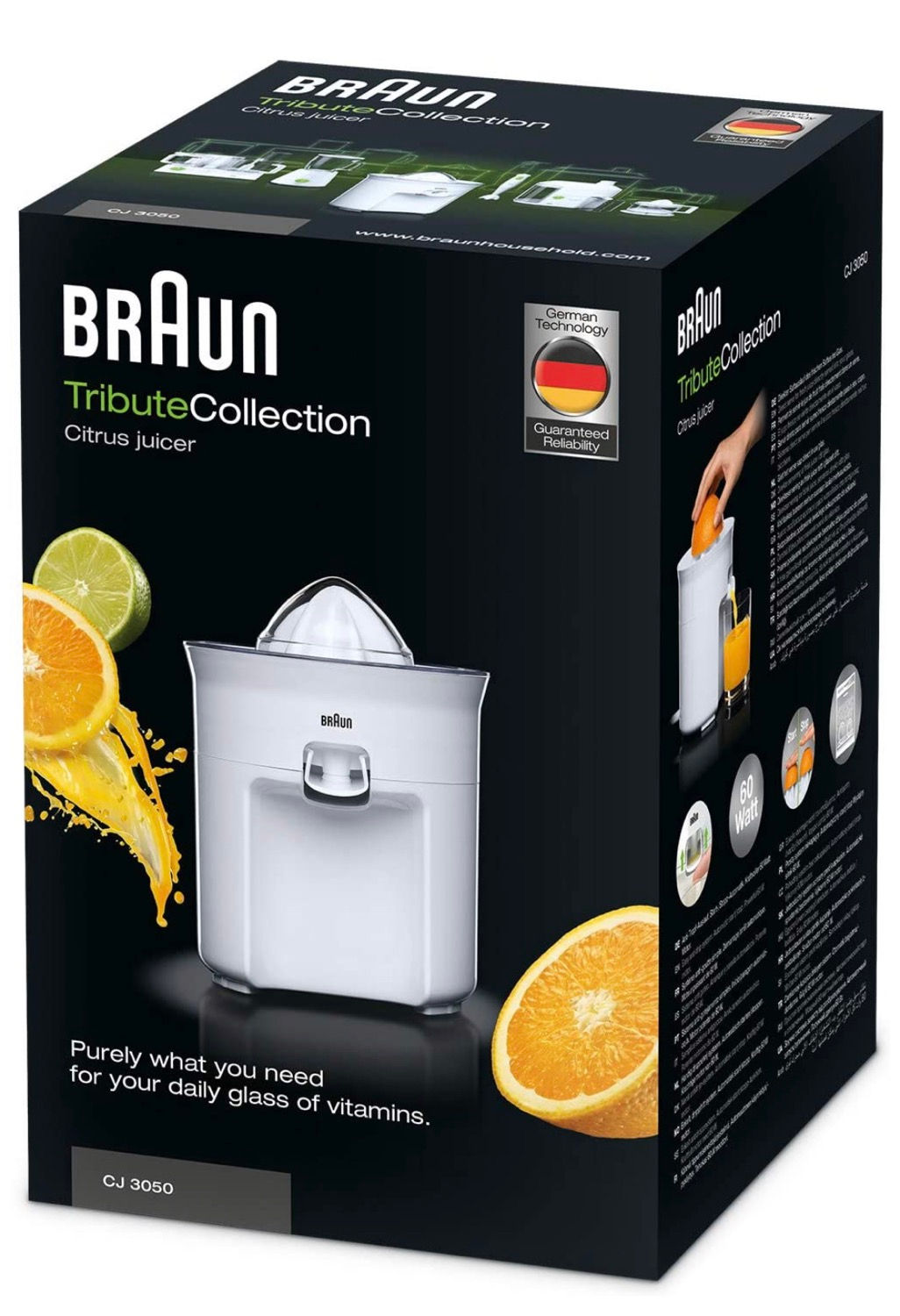 Braun Tribute Collection CJ 3050 - citrus press