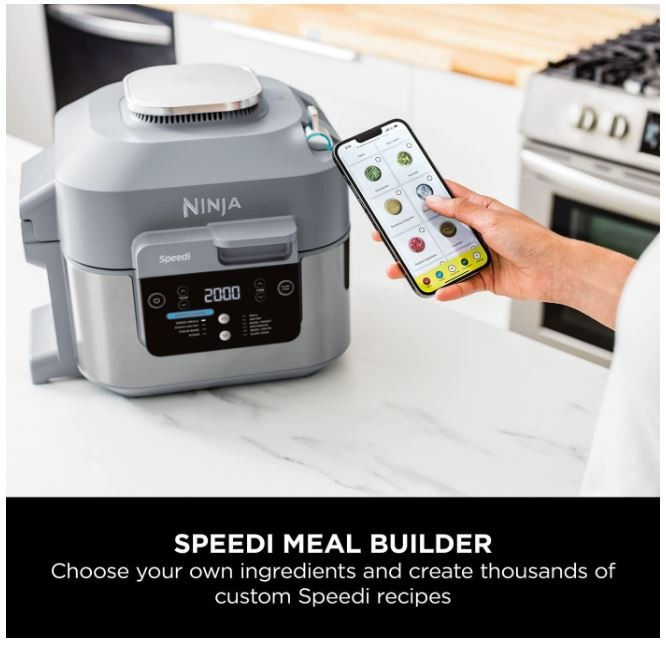 Thumbnail: Ninja Speedi ON400UK 10 in-1 Multi Cooker, 5.7L