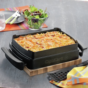 Thumbnail: Tefal GC713D40 OptiGrill Plus Health Grill with Automatic Thickness/Temp Sensor