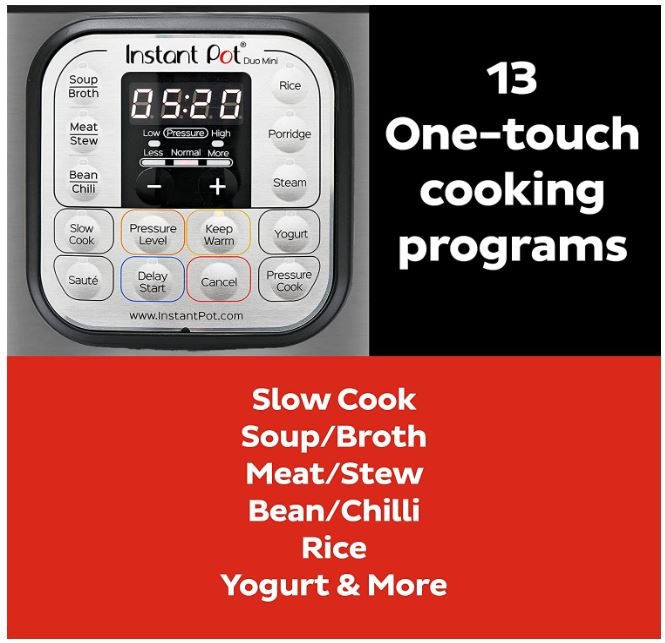 Thumbnail: Instant Pot DUO 60 7in-1 Smart Cooker, 5.7L Pressure Cooker,Multi Cooker