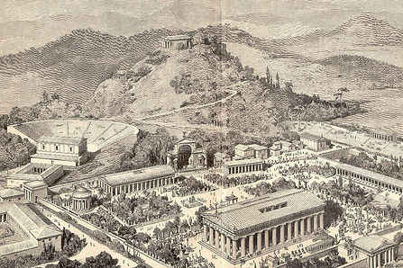 The palace of ancient Aigai