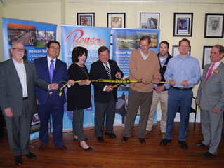 PRESS RELEASE: Benson "Cuts the Cord" to Celebrate Downtown WiFi