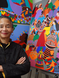 THE WORLD OF JUNETEENTH ART                   The Amazing Legacy of Synthia Saint James