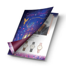 Création d'une brochure pour une bijouterie du Soissonnais