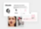 Glossier brand identity example