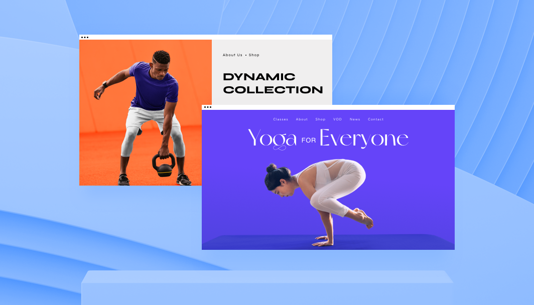 best fitness website examples