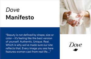 Dove brand manifesto
