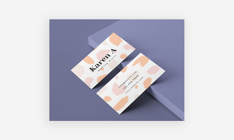 abstract business card idea