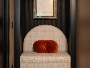 Custom commercial seating built for catering company in Duluth Minnesota