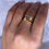 Thumbnail: Layered 925 Silver Waves with Pear and Marquise Shaped Diamonds Statement Ring - Innaya Jewelry Shop in Hong Kong