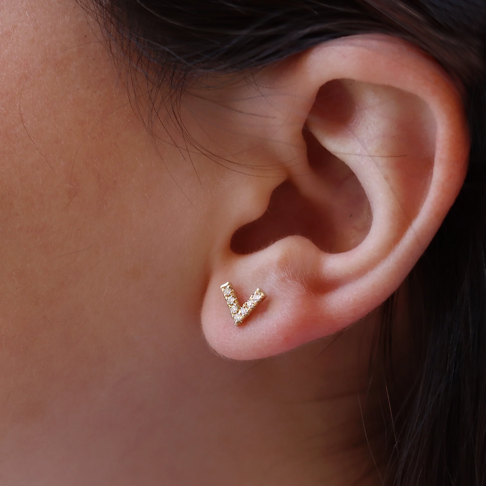 Innaya Jewelry by Himani Shah - Diamond Studs - Everyday Wear Jewelry - Hong Kong Jewelry Shop