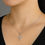 Thumbnail: [ Diamond Cross Pendant Necklace in 18k Gold (Unisex) 18K金鑽石十字架吊墜項鍊（中性款) ] - Innaya Jewelry Store in Hong Kong
