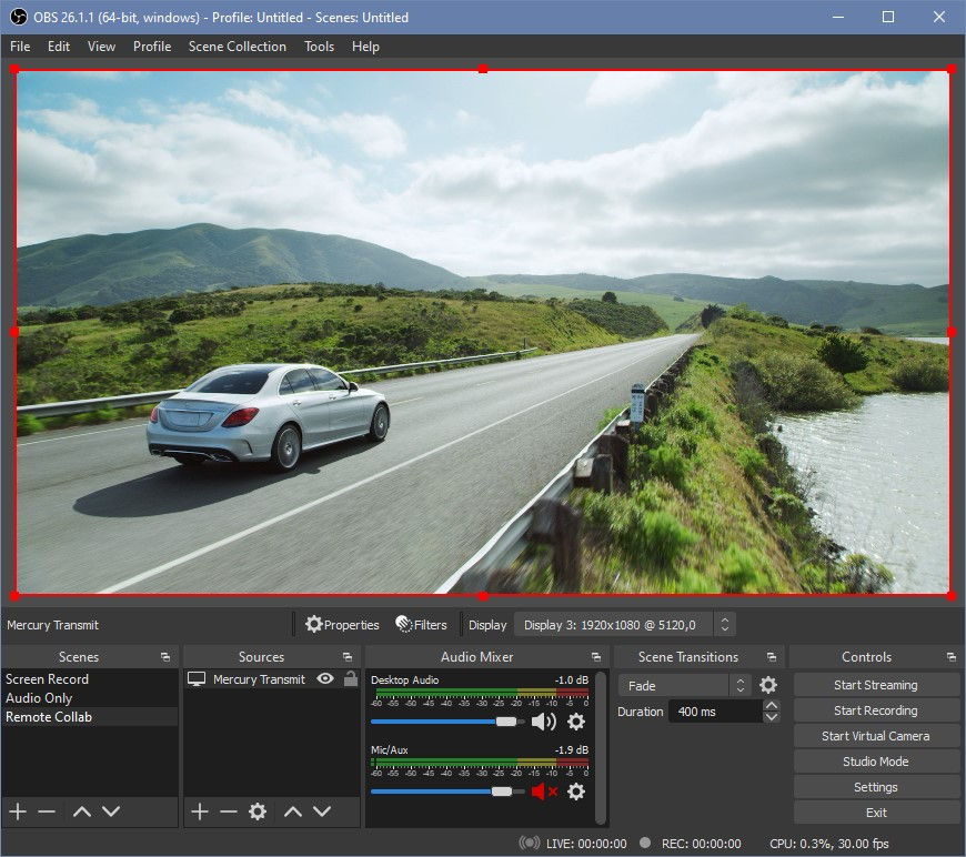 remote video workflows - obs setup