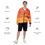 Thumbnail: Fire In The Sky 015 - All-Over Print Men’s Windbreaker