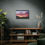 Thumbnail: Fire In The Sky 013 | Sunset Canvas Print | 24"x16" | 30"x20" |