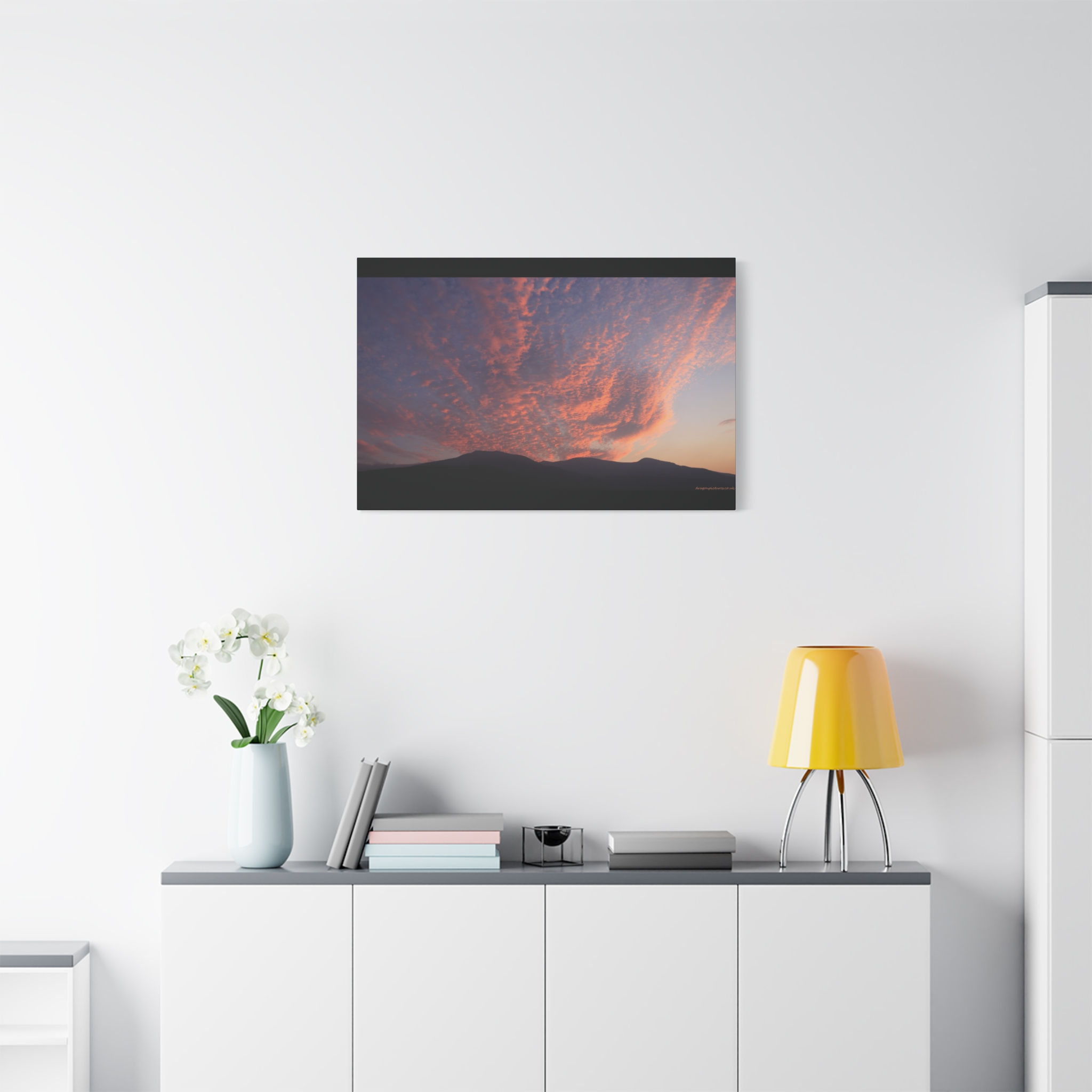 Fire In The Sky 004 | Sunset Canvas Print | 36"x24" |