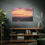 Thumbnail: Fire In The Sky 043 | Sunset Canvas Print | 48"x32" |
