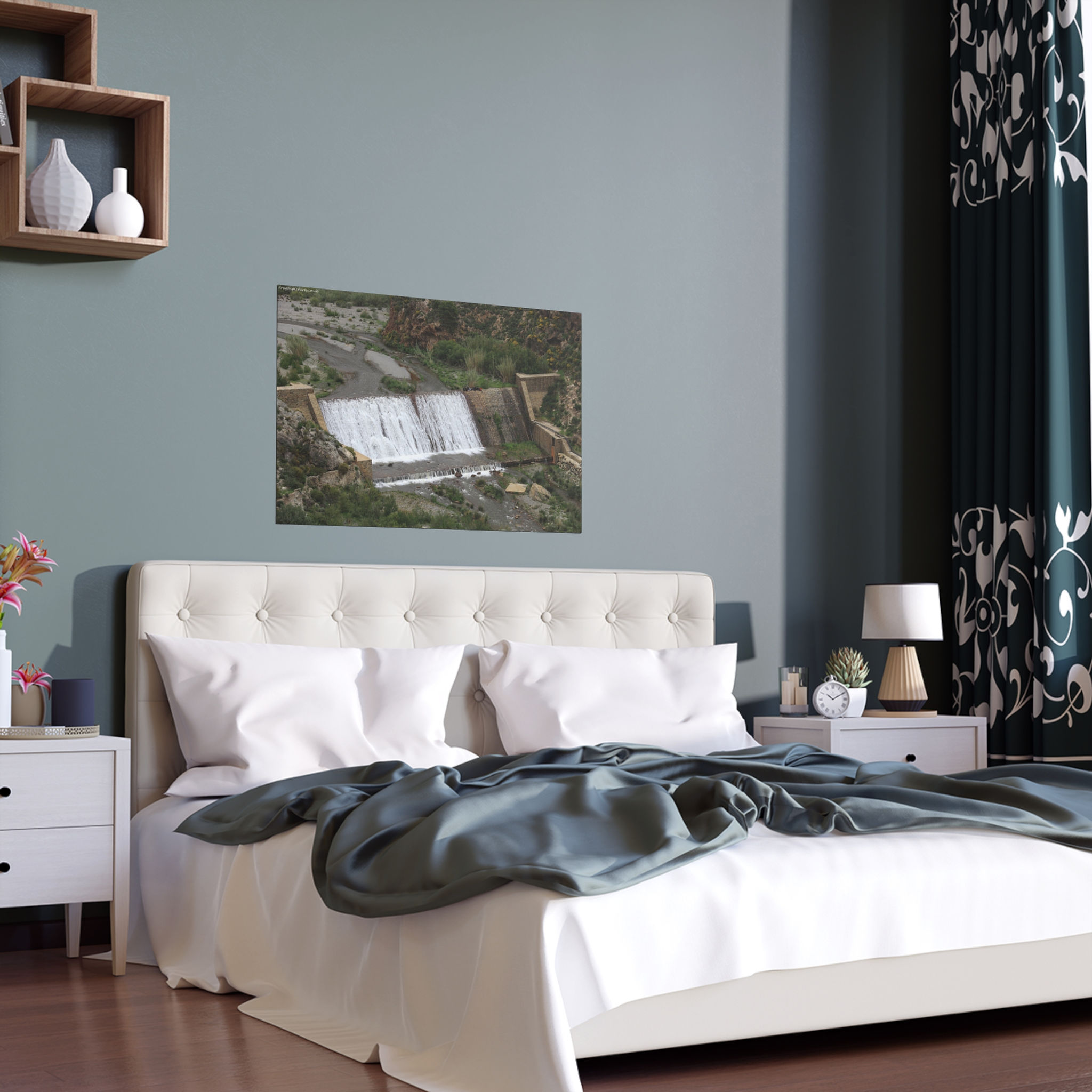 Weathered Skin 009 | Vibrant Indoor/Outdoor Silk Poster | 36"x24" |