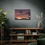 Thumbnail: Fire In The Sky 089 | Sunset Canvas Print | 36"x24" |
