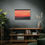 Thumbnail: Fire In The Sky 086 | Sunset Canvas Print | 36"x24" |