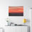 Thumbnail: Fire In The Sky 087 | Sunset Canvas Print | 48"x32" |