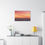 Thumbnail: Fire In The Sky 062 | Sunset Canvas Print | 36"x24" |