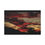 Thumbnail: Fire In The Sky 003 Crimson Brush Strokes | Canvas Print | 36"x24" |