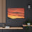 Thumbnail: Fire In The Sky 052 | Sunset Canvas Print | 48"x32" |