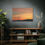 Thumbnail: Fire In The Sky 029 | Sunset Canvas Print | 48"x32" |