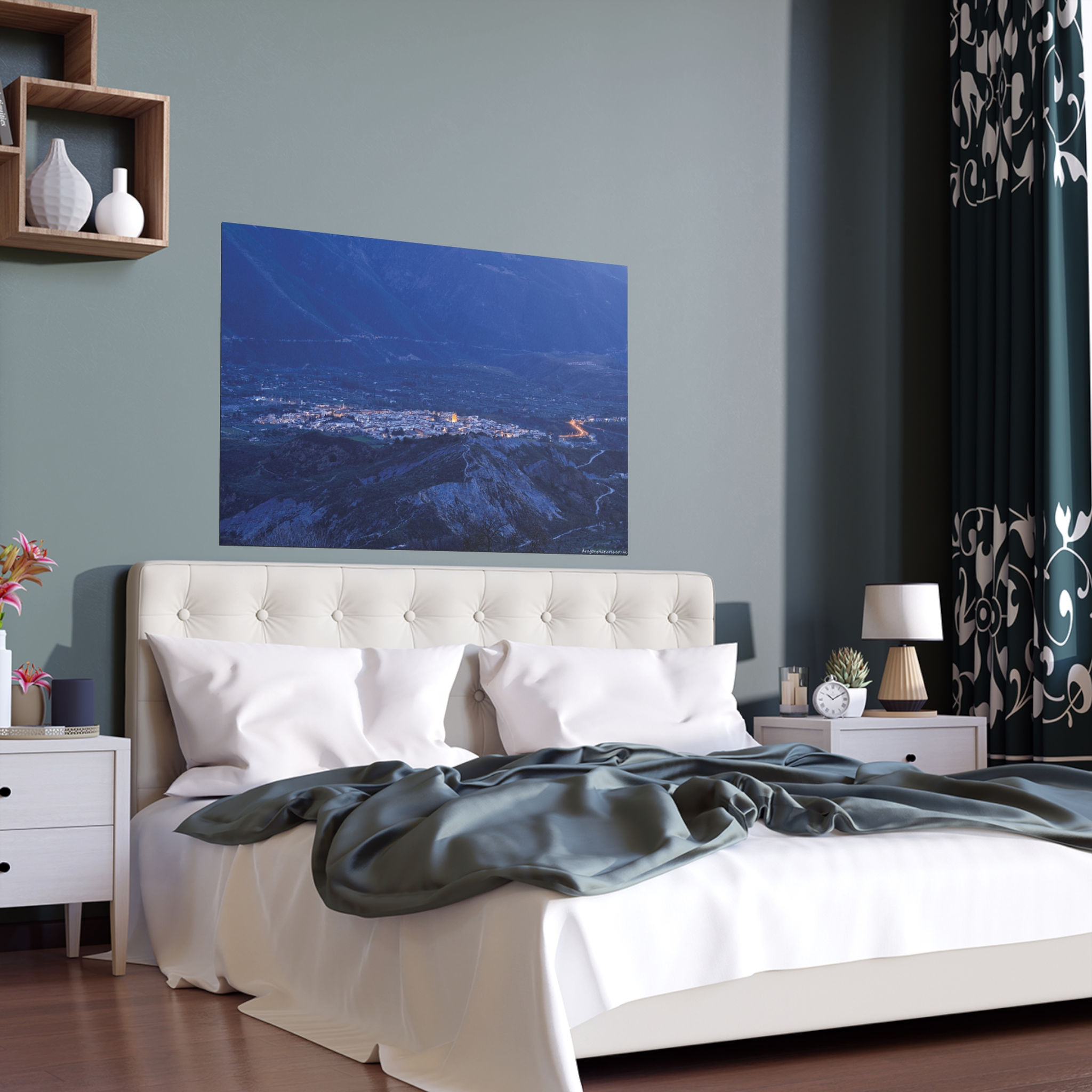 Weathered Skin 019 | Vibrant Indoor/Outdoor Silk Poster | 48"x32" |