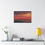 Thumbnail: Fire In The Sky 084 | Sunset Canvas Print | 24"x16" | 30"x20" |