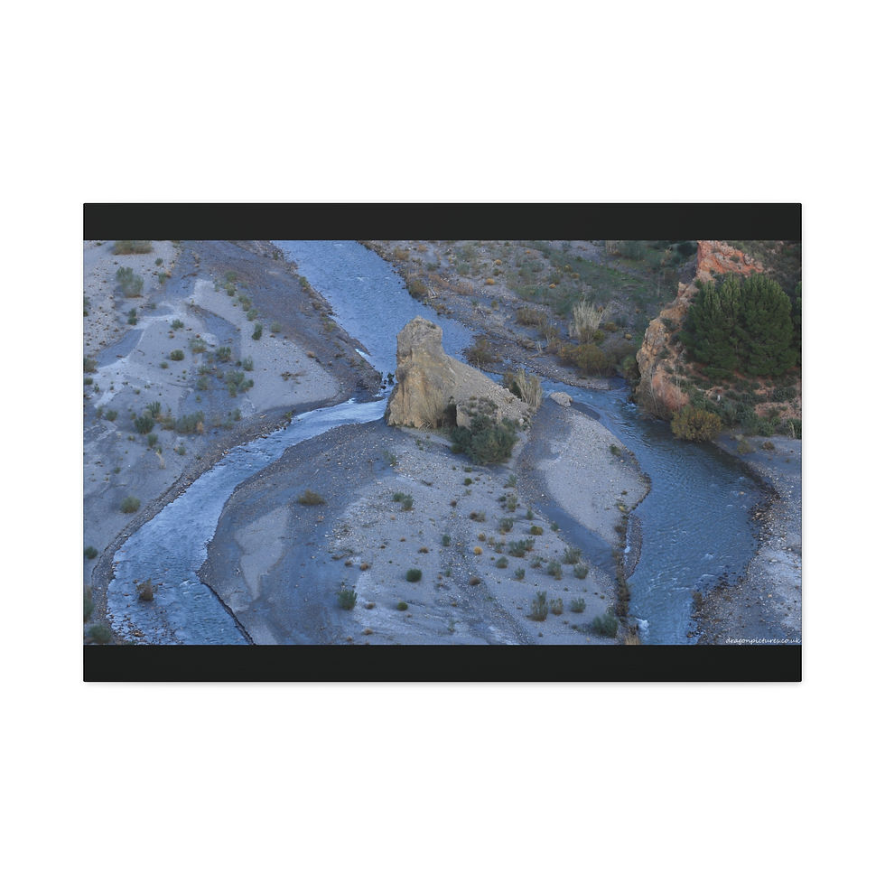 Thumbnail: Weathered Skin 001: Division | Canvas Print | Mirror Sides | 36"x24" |