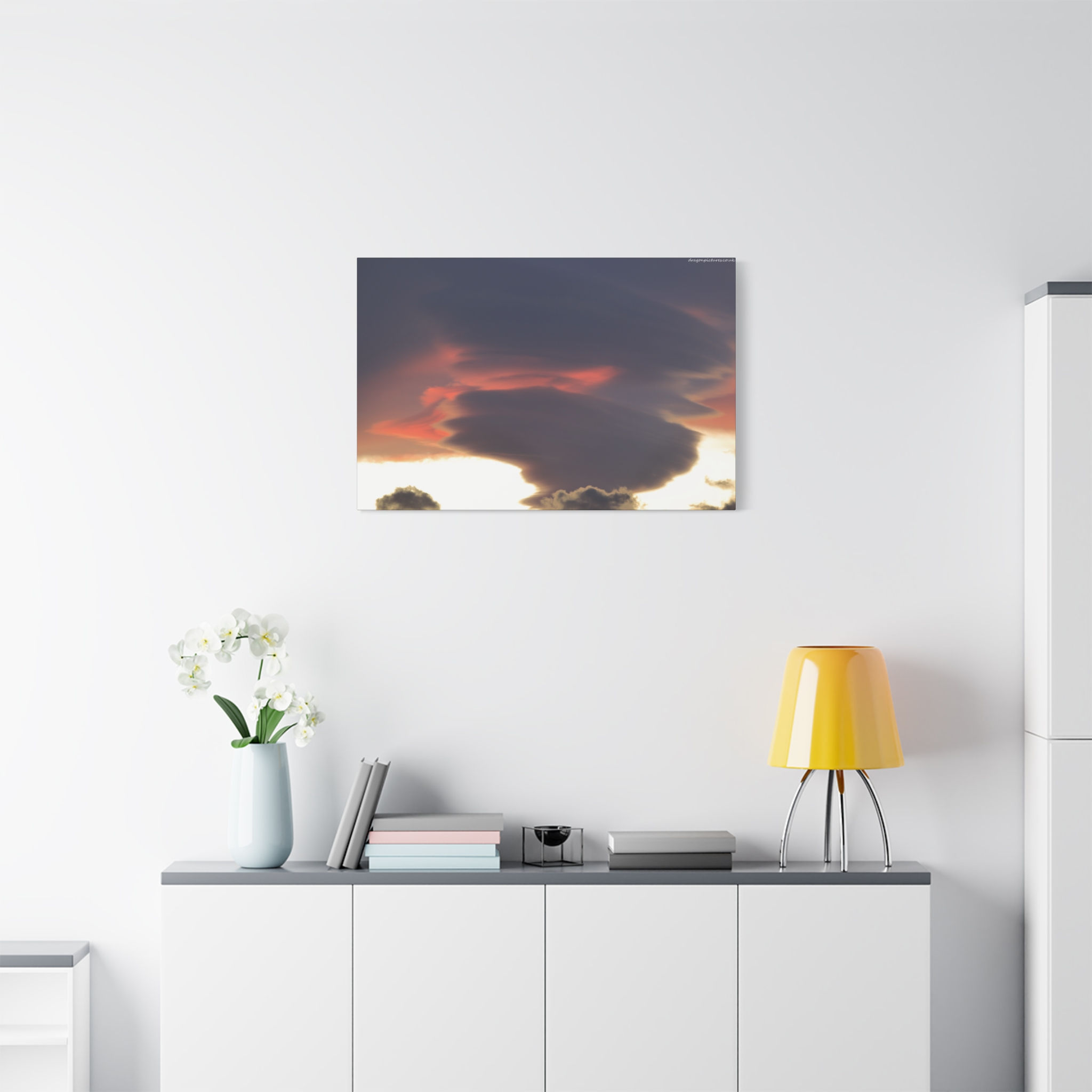 Fire In The Sky 033 | Sunset Canvas Print | 36"x24" |