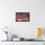 Thumbnail: Fire In The Sky 089 | Sunset Canvas Print | 24"x16" | 30"x20" |