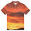 Thumbnail: Fire In The Sky 052 - All-Over Print Men’s Slim Fit Polo