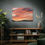 Thumbnail: Fire In The Sky 053 | Sunset Canvas Print | 48"x32" |