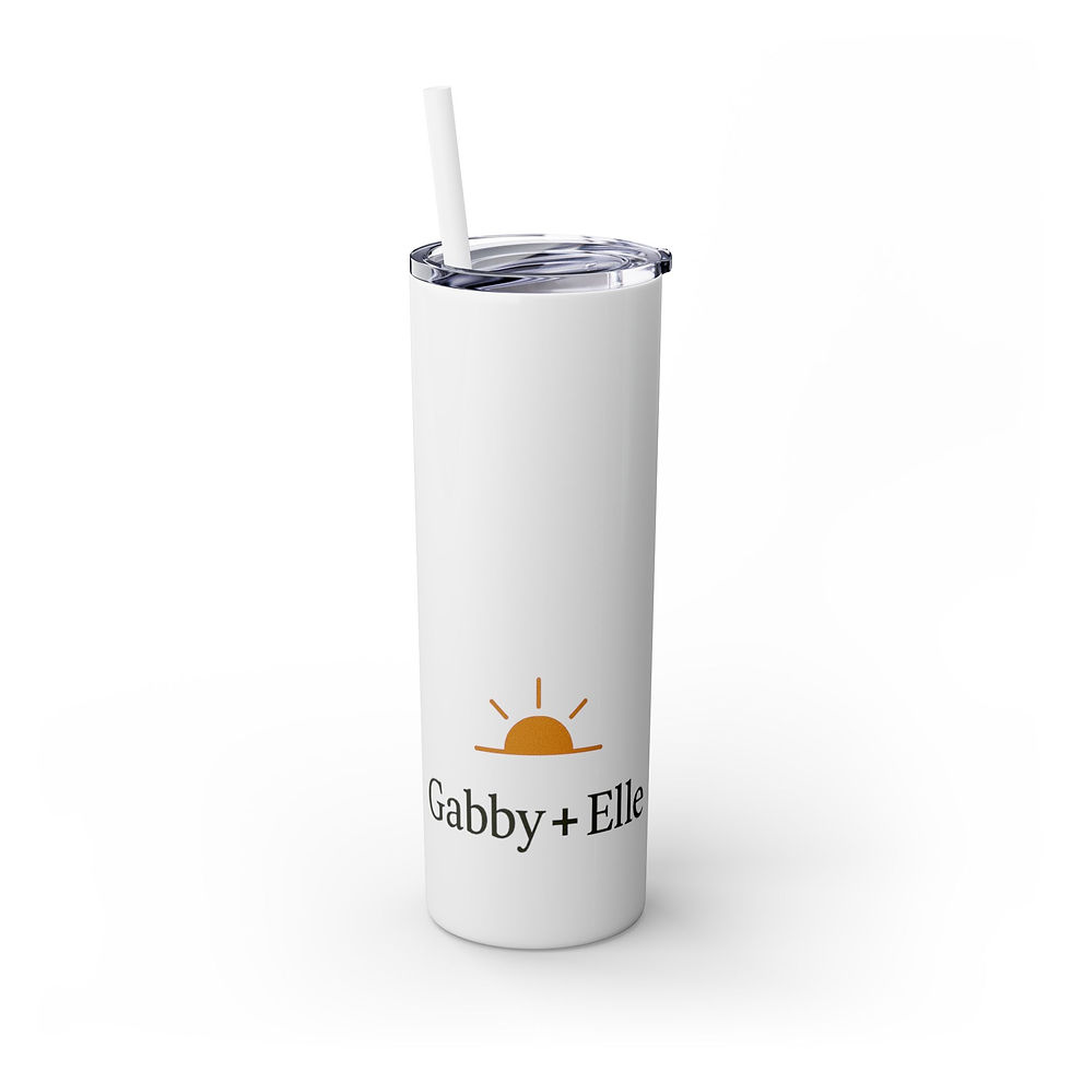 Thumbnail: Golden Hour Skinny Tumbler with Straw, 20oz | Perfect Gift for Photographers